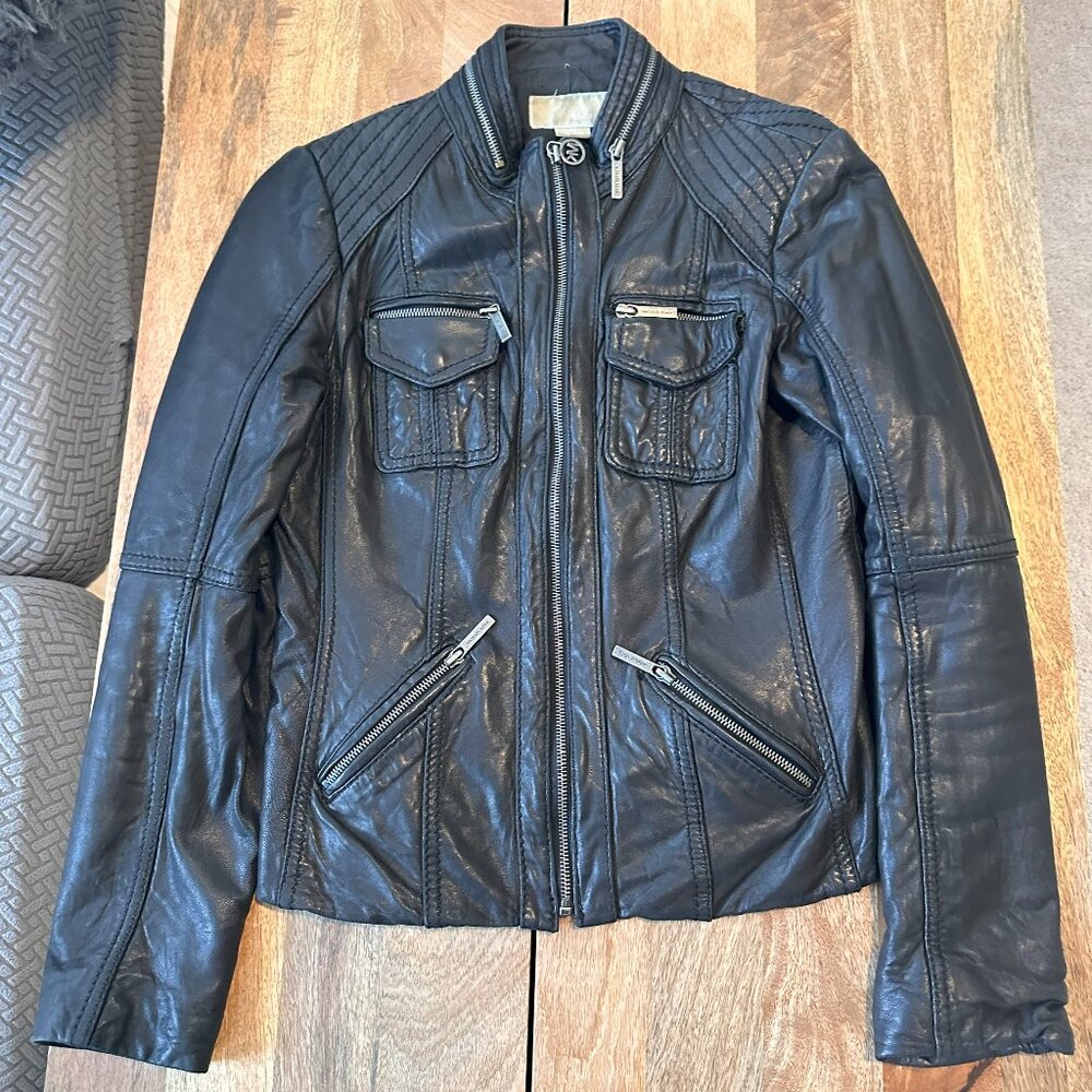 MICHAEL Michael Kors Leather Jacket